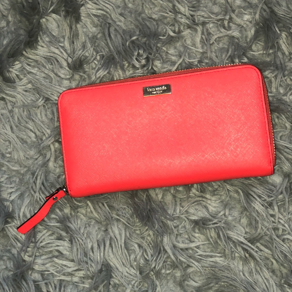 Kate Spade Wallet in coral